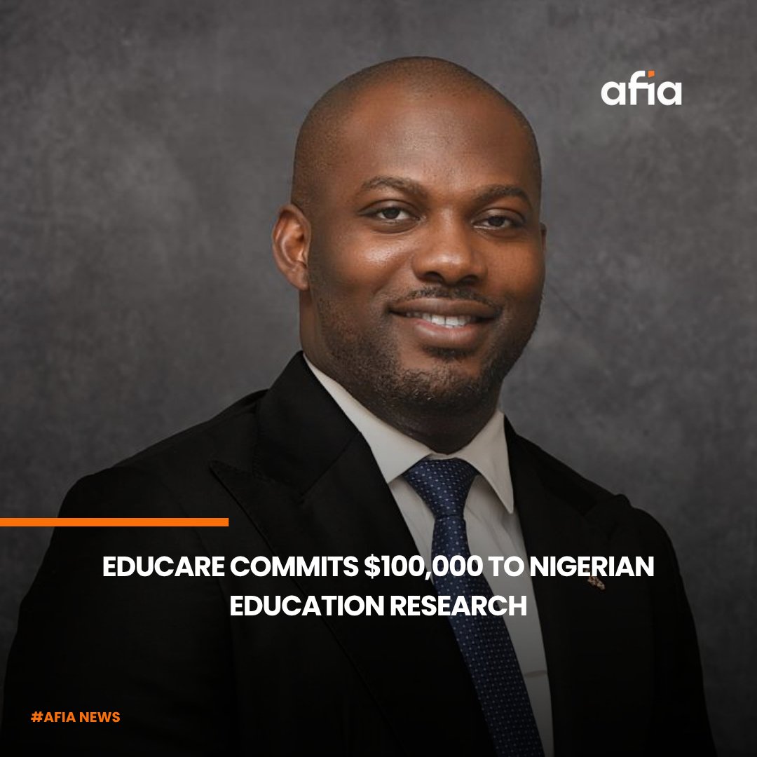 AfiaTvOfficial's tweet photo. Beyond identifying Nigeria’s education challenges, Educare says it is ready to invest in solving them.

Educare CEO Alex Onyia says the organisation will commit $100,000 over the next 18 months to academic research exclusively in Nigeria, working with selected universities to deliver practical outcomes.

The organisation’s first research investment will focus on the development and psychometric standardisation of school examinations, with critical thinking as a core component.

The initiative will span primary, secondary, and tertiary education to improve the quality of assessments and learning outcomes across the country.

Onyia says it is time to begin building a truly Nigerian education system through meaningful, locally focused research rather than simply discussing the problems facing the sector.

“It is time we start committing to solving them with meaningful research investments.”