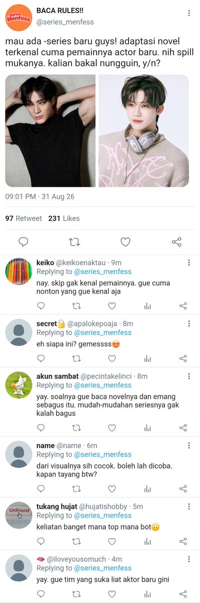 sleepyrin13's tweet photo. nomin prompt au.
ㅡfanservice 

mereka harus deket karena kontrak. kalau kontrak selesai artinya hubungan mereka juga selesai? https://t.co/7X4EJqY5zw