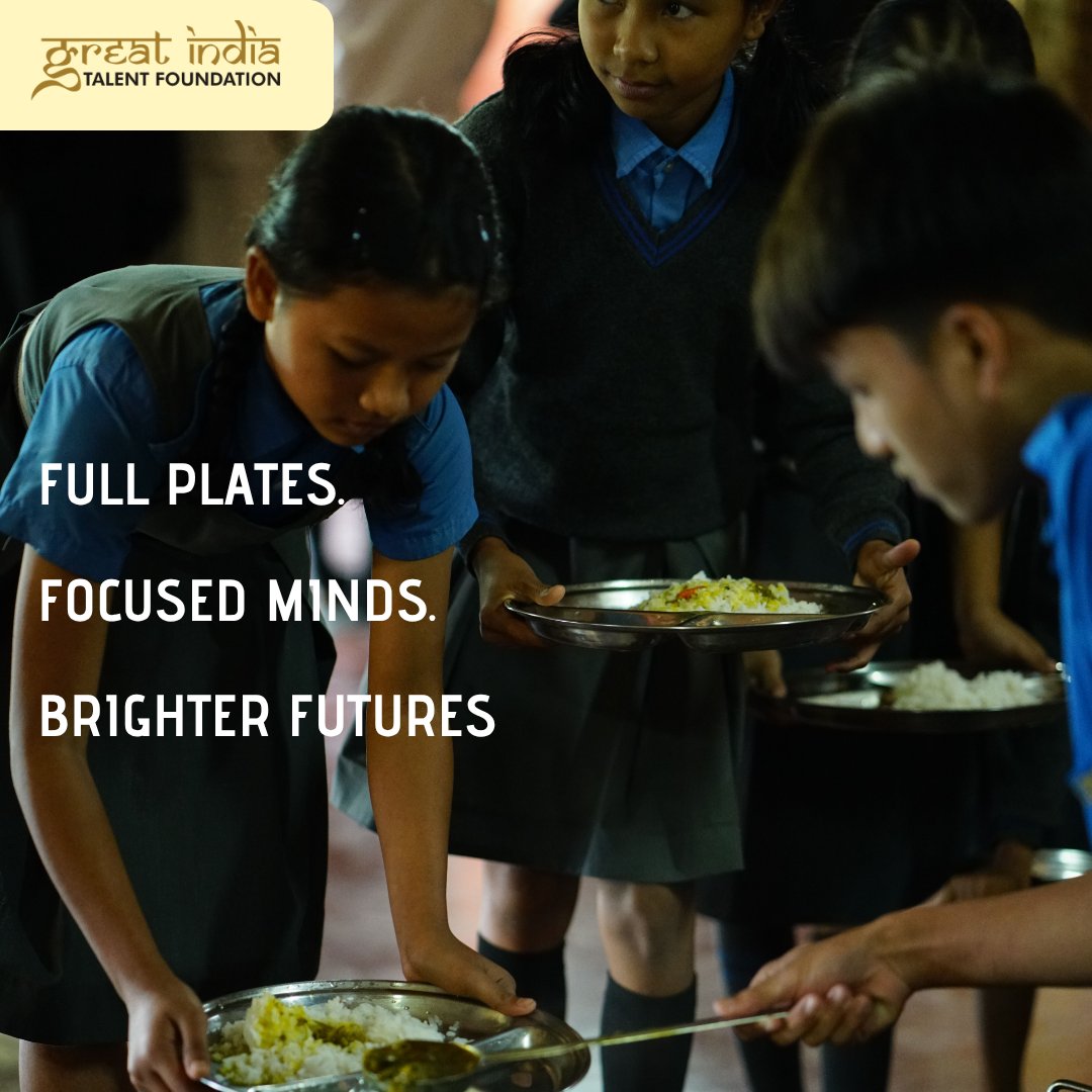 GITFOFFICIAL's tweet photo. At @GITFOFFICIAL , every school day includes #nutritious #meals.  With essential protein and vitamins A, B, C and D, our daily meals help support healthy growth, energy, and overall well-being.  Because a child who is well-nourished is better prepared to learn. https://t.co/VGYqdmB2iu