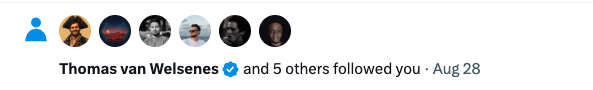nicobuildss's tweet photo. The @X tells you if you're doing something right.

Thank you all for joining and following me!

Btw, If you're into:
-Marketing
-Business
-Psychology
-Research &amp; Papers
-AI &amp; Hermes Agent
-SaaS
-Content
-NYC (don't live here, but huge fan)

Then my acc is for you 🙂 https://t.co/wtRWZUqdW2