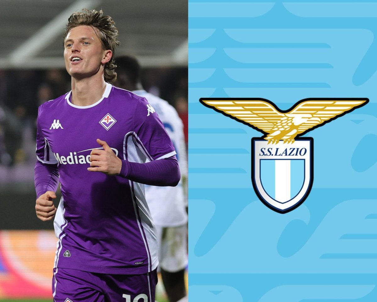 FTItaliano__'s tweet photo. 🔒🔵 CERRADO | La Lazio llega a un acuerdo con la Fiorentina por Albert Gudmundsson. 

Cesión con opción de compra de 12M€.

🗞 - @FabrizioRomano https://t.co/iG3AkIlHQz