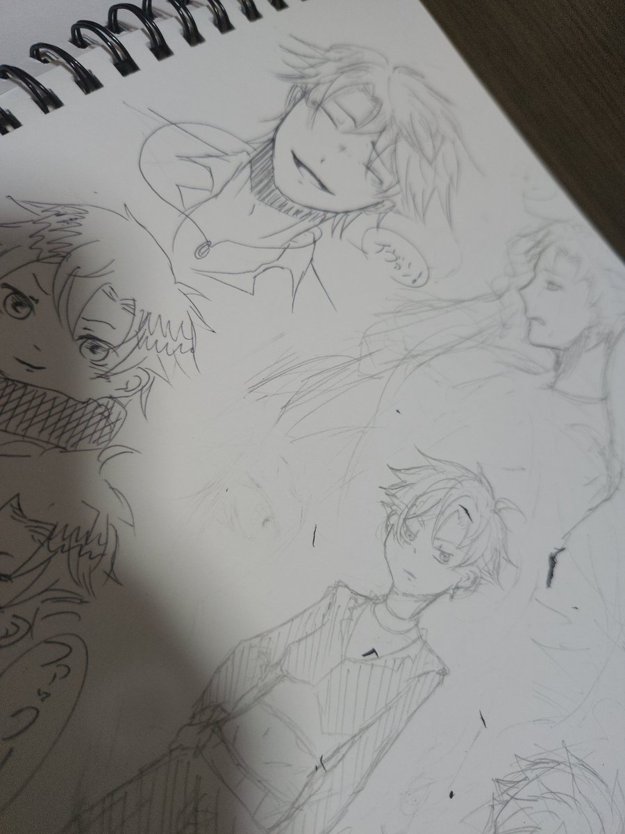 ami_36108's tweet photo. はいはい楽しい楽しい。ここ数日毎日描いてやっと自分の絵戻ってきた感じする。 https://t.co/j42gPbUlJh