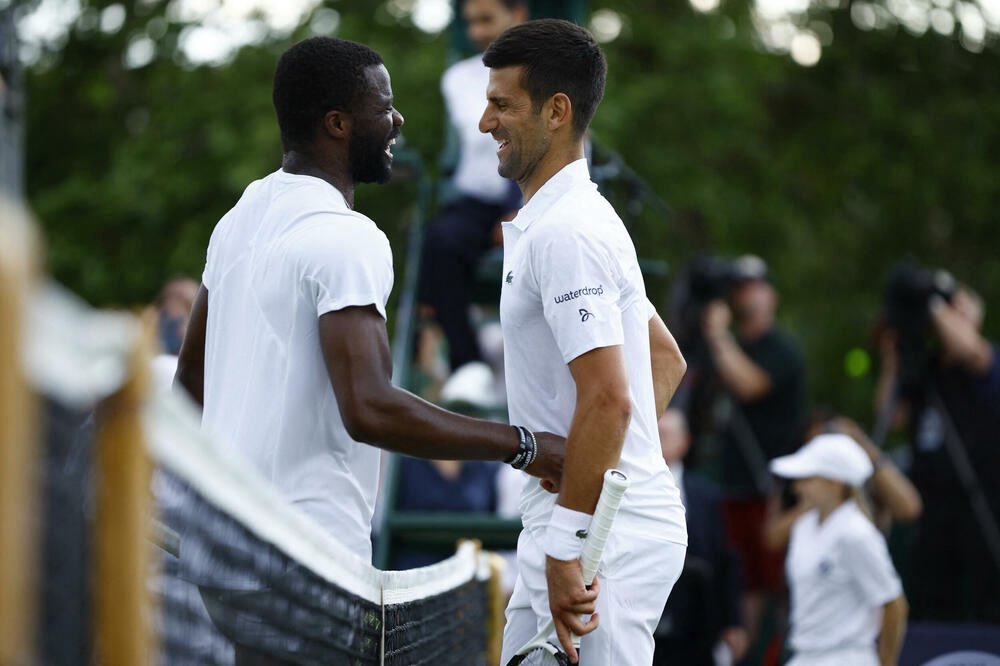 pavyg's tweet photo. Frances Tiafoe on Novak Djokovic;

"I means it's incredible that he's still even out there to be honest, but what an incredible guy he really is, we crack jokes together all the time, I really like that dude!" https://t.co/DnPvxiNysb