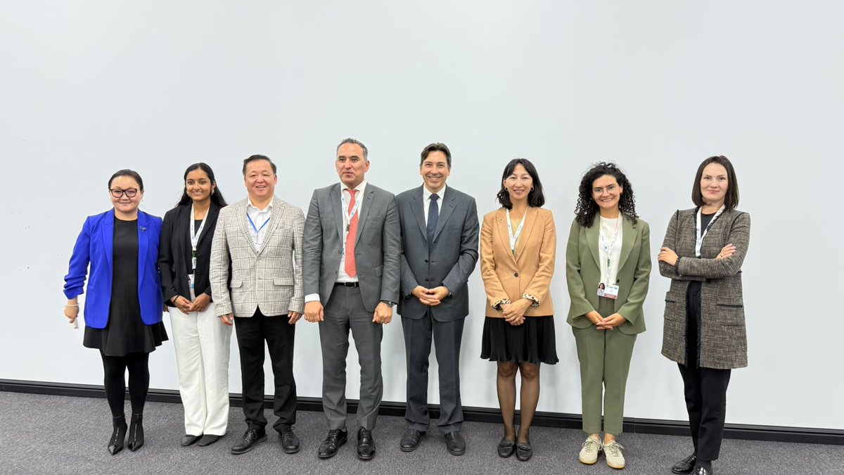 EBRDgreen's tweet photo. At @UNCCD #COP17Mongolia, we brought together financial institutions, businesses, policymakers &amp; development partners to discuss how we can help tackle climate risks, support biodiversity, strengthen water stewardship  and build resilience across landscapes and value chains. https://t.co/OyE1foUR2C