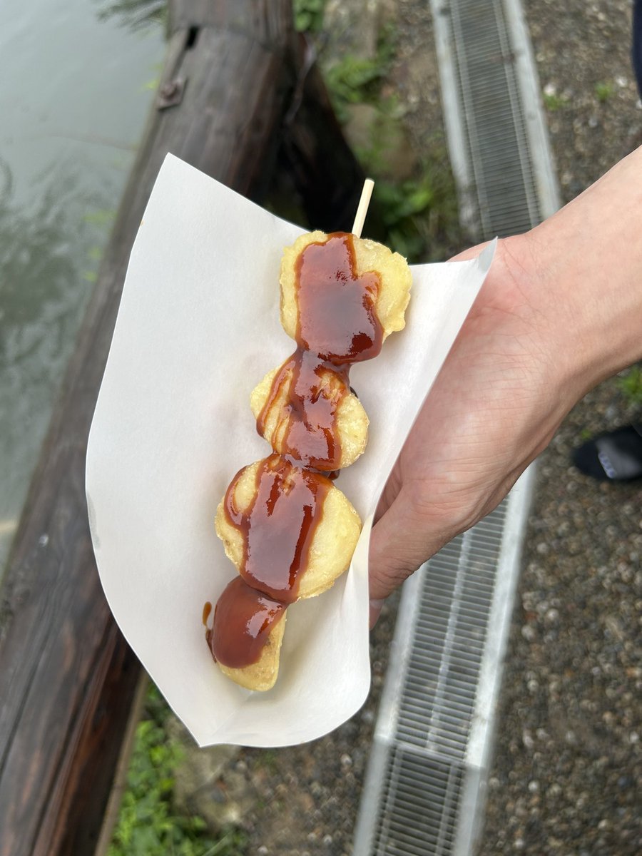 aroringo's tweet photo. てぃあるんと長瀞で沢山食べた https://t.co/jL7vTT8PkD