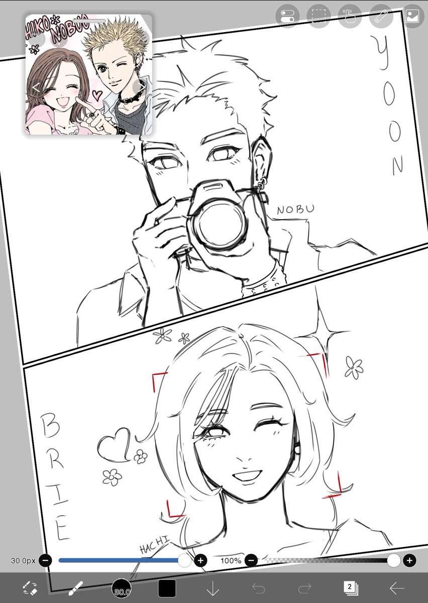 Yoonbrie_'s tweet photo. WIP!! (Nobu x Hachi)

#NANA #NOBUXHACHIKO #ANIME #SHIPART #ibispaintx #artmoots https://t.co/MyofxnvXKr