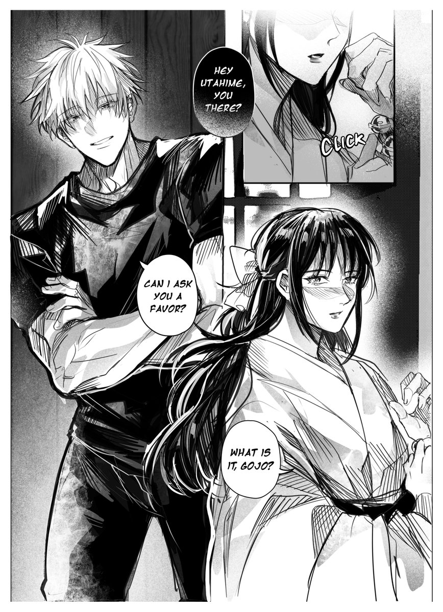 qeanoya's tweet photo. preview of "Achilles Heel" 2/7 #gojohime https://t.co/Xke4njjgYt