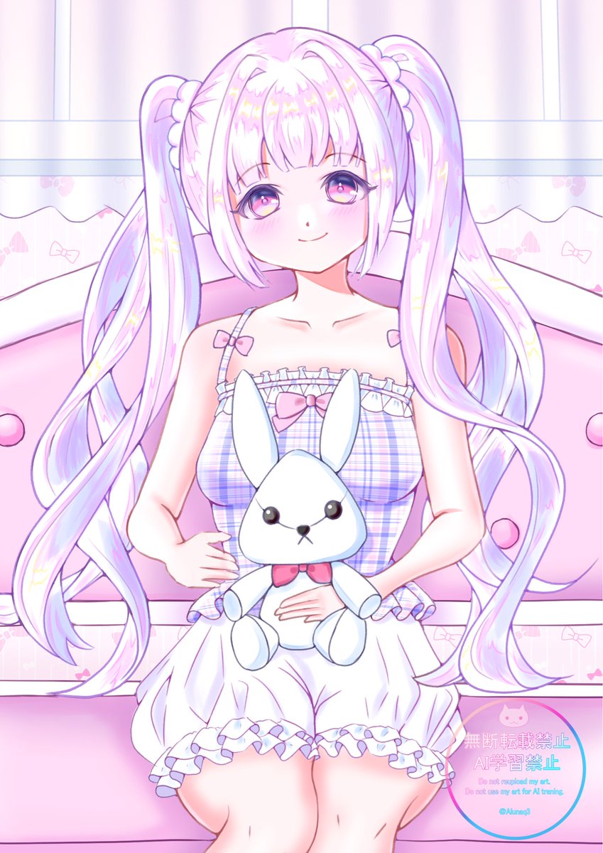 Alunaq3's tweet photo. 『お部屋🐰』

#イラスト　#絵描きさんフォロバ１００ https://t.co/NebXiWF4nY