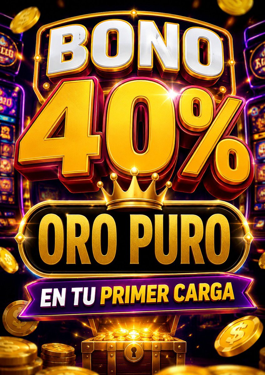 Redrosariopro's tweet photo. 🎁SUPER BONO DE BIENVENIDA 40% EN TU PRIMER CARGA PANEL ORO PURO🎁

✨ BANCA LIBRE
⚡ PAGOS EN EL ACTO
💸 RETIROS SIN LÍMITES
🎁 BONOS TODOS LOS DÍAS
🕐 CARGAS LAS 24 HS
💬 ATENCIÓN SIEMPRE ACTIVA

1️⃣ https://t.co/mluz6S7oaS 
2️⃣ https://t.co/RCpRowbgIJ 
3️⃣ https://t.co/d55Xqj1Jy4 https://t.co/NT3Pe9koky