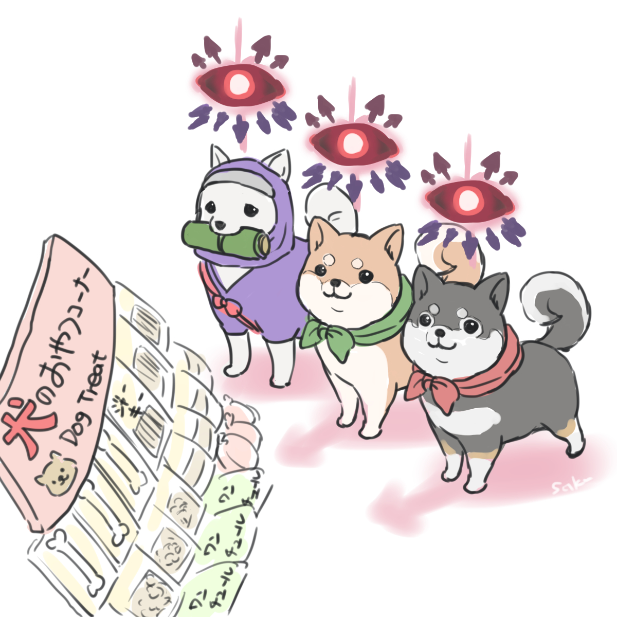 saku_FF11's tweet photo. 👁️👁️
（ヨザクラさん衣装実装記念過去絵） https://t.co/xieIGJqJs1