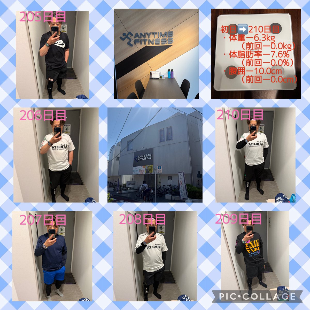 mr_hideking's tweet photo. 🕺モテモテSexy body改造計画(205〜210日目)🕺

初日➡️210日目
体重ー6.3kg（前回ー0.0kg）…😅
体脂肪率ー7.6% （前回ー0.0%）…😅
腹囲ー10.0cm （前回ー0.0cm）…😅

減量目的でなくたるみまくったBody改造が目的なので体重の減より体脂肪率&amp;腹囲の減にこだわってと思ってますが、今回も変化なし🤣 https://t.co/PtAnRGkXhp