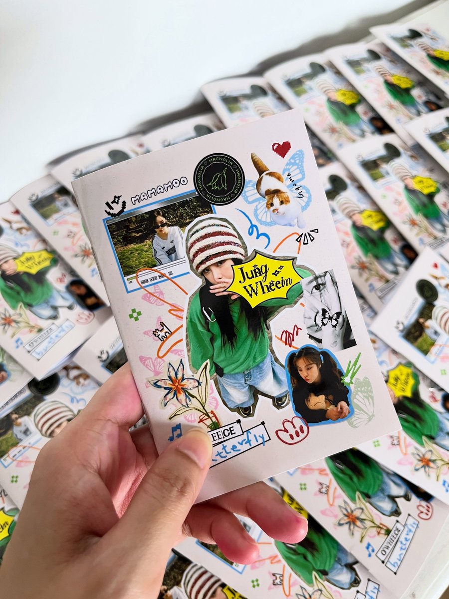 jocreativesph's tweet photo. Sharing our previous works that we forgot to post - Mini Notebooks 📒 We gave these as our freebies to all our shirt buyers during the last #WHEEIN #OWHEECE fancon 🌟
And it looks we’re bringing this back for the IN THE MOOD re-print shirt! Ofc, different design! Excittted us! 🤗 We will be opening the pre-order this week na! Stay tuned! 🦋
#MAMAMOO #마마무 #휘인 #MAMAMOO_2026_WORLD_TOUR
