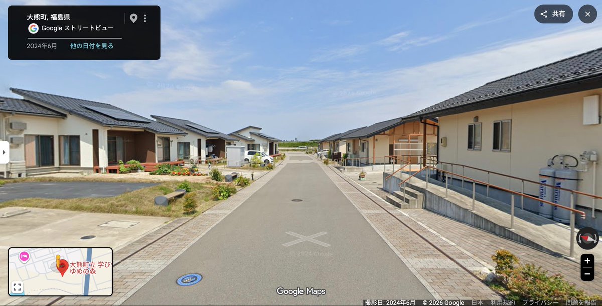 cmk2wl's tweet photo. 福島県大熊町。

原発直近の町は消滅しているけど、ここはかなり近くでも人を呼び寄せようとしている。

積水ハイムが建てるホテル。

犠牲家畜 ペット供養塔（いずれは自分なのに）

かなりが空き家とみられる大川原第2災害公営住宅。

災害公営住宅のバギーの母親。 https://t.co/2zFOq2EY9z