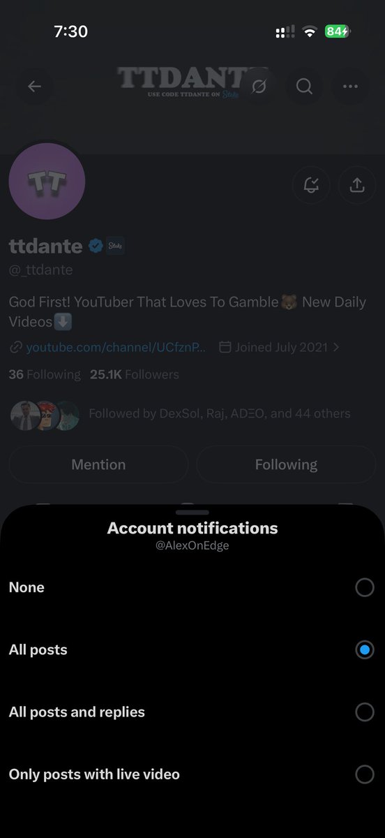 AlexOnEdge's tweet photo. @_ttdante @Stake LFGGG 🔥💸 $100 for meeeee 🤞🏻

stake: AlexOnEdge https://t.co/IzrAjYXLki