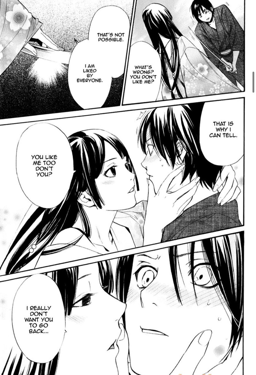 IsraaAlhamdan's tweet photo. Rereading chapter 32:

(Part one)
I really love this how Yato saw Hiyori in her and the way he’s not careful enough 😭🤭,
So funny when he fight with Ebisu 😂

#noragami #ノラガミ https://t.co/gSqSDEhAwO