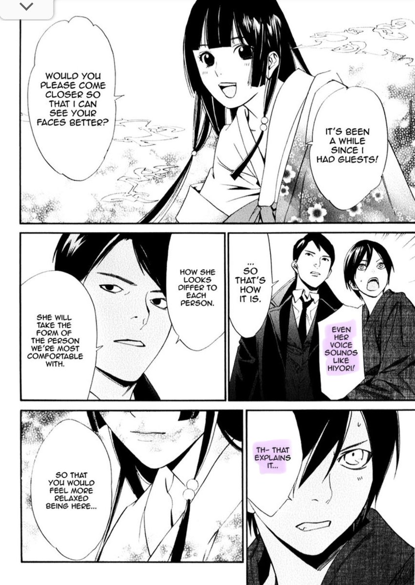 IsraaAlhamdan's tweet photo. Rereading chapter 32:

(Part one)
I really love this how Yato saw Hiyori in her and the way he’s not careful enough 😭🤭,
So funny when he fight with Ebisu 😂

#noragami #ノラガミ https://t.co/gSqSDEhAwO