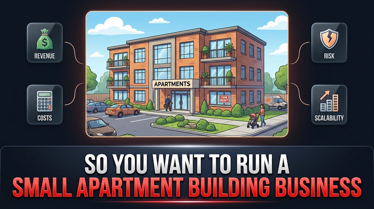 RichDoctrine's tweet photo. The Hidden Economics of Owning a Small Apartment Building | Rich Doctrine
https://t.co/0HpbCGAwLK https://t.co/zQxh52glXG