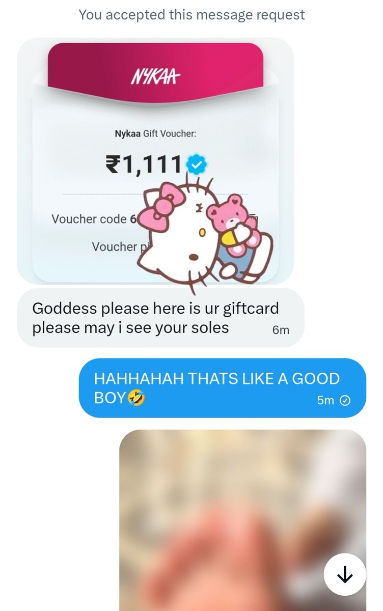 Pay2sexy's tweet photo. He got his soles and leaked as soon as he saw them🤣🤣😭
So weak for my soles i love it.
You can approach with a giftcard and beg for my soles too..maybe i will send u a picture😆

Findom paypig femdom https://t.co/JfgpBRCn4l