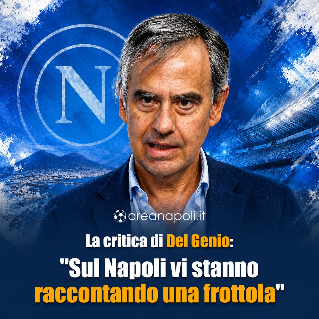 areanapoliit's tweet photo. 🤥 #DelGenio critico: "Sul @SSCNapoli vi stanno raccontando una frottola"
Paolo Del Genio interviene sulle difficoltà mostrate dal Napoli e non sembra affatto convinto di alcune giustificazioni che stanno circolando. Il giornalista si sofferma anche sul fattore caldo: “𝗟𝗼 𝗮𝘃𝗲𝘃𝗮 𝗮𝗻𝗰𝗵𝗲 𝗶𝗹 𝗖𝗼𝗺𝗼”.
Poi l’analisi entra nel merito della prestazione degli azzurri, tra pressing, costruzione dal basso e problemi che, secondo Del Genio, non possono essere spiegati semplicemente con le condizioni climatiche.
🗣️ Un passaggio in particolare è molto netto: “𝗦𝘂𝗹 𝗡𝗮𝗽𝗼𝗹𝗶 𝘃𝗶 𝘀𝘁𝗮𝗻𝗻𝗼 𝗿𝗮𝗰𝗰𝗼𝗻𝘁𝗮𝗻𝗱𝗼 𝘂𝗻𝗮 𝗳𝗿𝗼𝘁𝘁𝗼𝗹𝗮”.
L'ANALISI DI DEL GENIO 👉 https://t.co/EvDB6BIypz