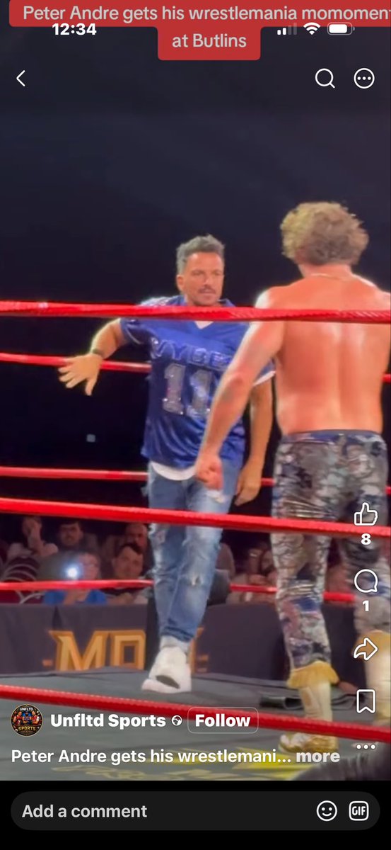 cookieadz's tweet photo. Does any one else but me love @MrPeterAndre  is involved with the wrestling at Butlin’s https://t.co/R0C5iiKpcS