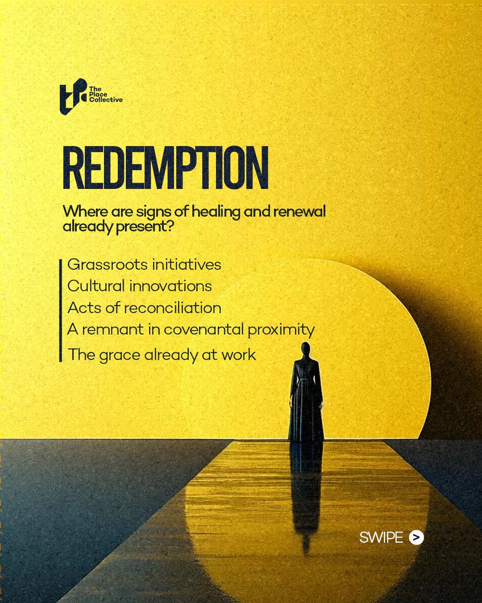 the_placeco's tweet photo. READ YOUR PLACE’S STORY

Creation. Fall. Redemption. Consummation.

Learn to read your place differently.

Swipe → https://t.co/rDDcH8FeL2