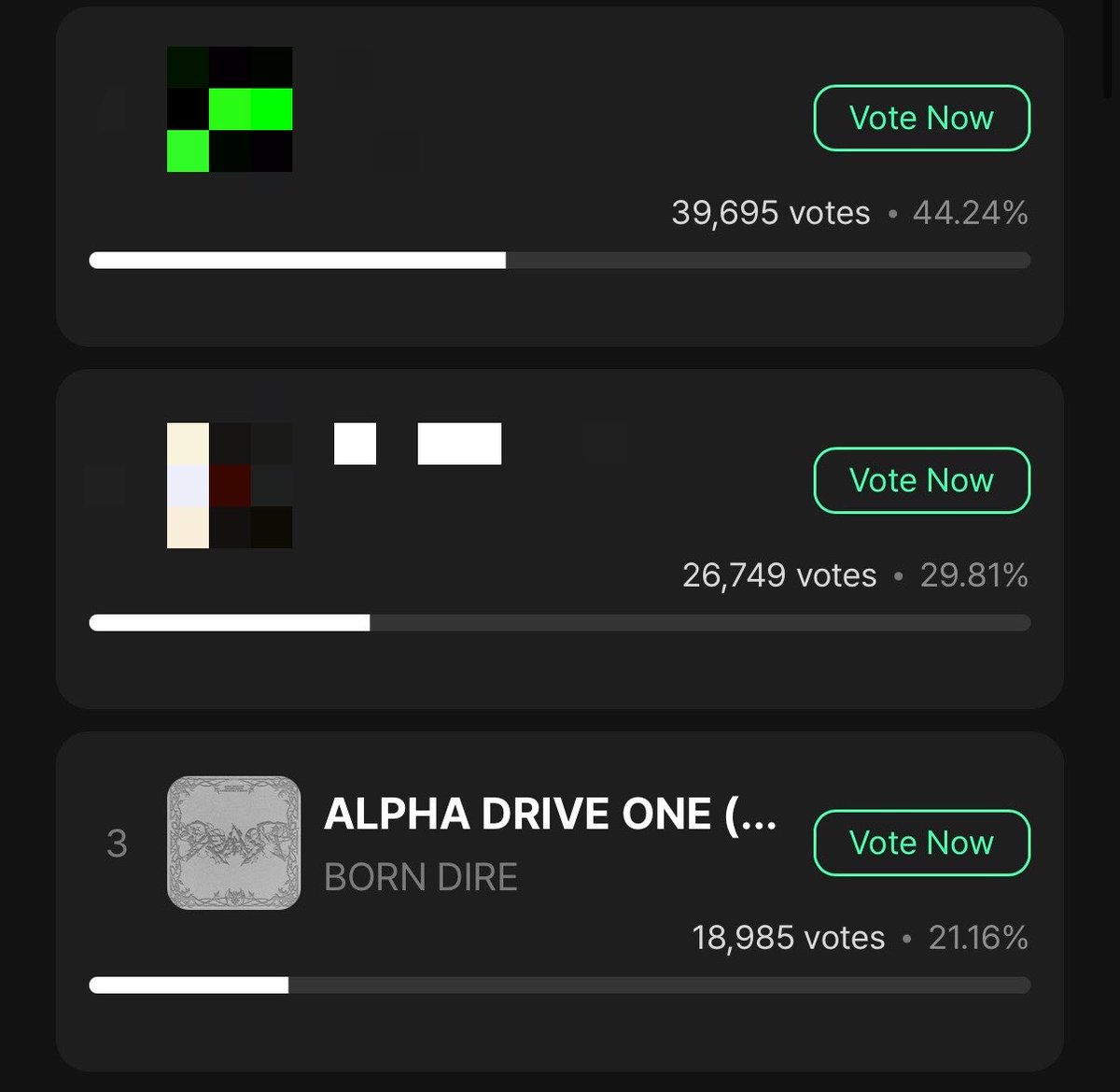 ALD1VOTINGTEAM's tweet photo. [🗳️] MUSIC CORE PRE-VOTING OPEN 🆕 

ALLYZ, you can now vote for BORN DIRE on Mubeat and Muniverse for Music Core. Please remember our ranks on each app contribute to our overall score! Vote on BOTH. 

—— Music Core Pre-Vote ——
📱 Mubeat & Muniverse
📆 ~ THU, 3 Sep 11:00 (KST)
🎟️ 3 heart beats/5 ad lumys per vote
🔗 (Mubeat) https://t.co/fAimTPundQ
🔗 (Muniverse) https://t.co/2d5AFz8N90

#BORN_DIRE #UNBREAKABLE_少年BEAST #ALPHADRIVEONE #ALD1 #알파드라이브원 @ald1_official