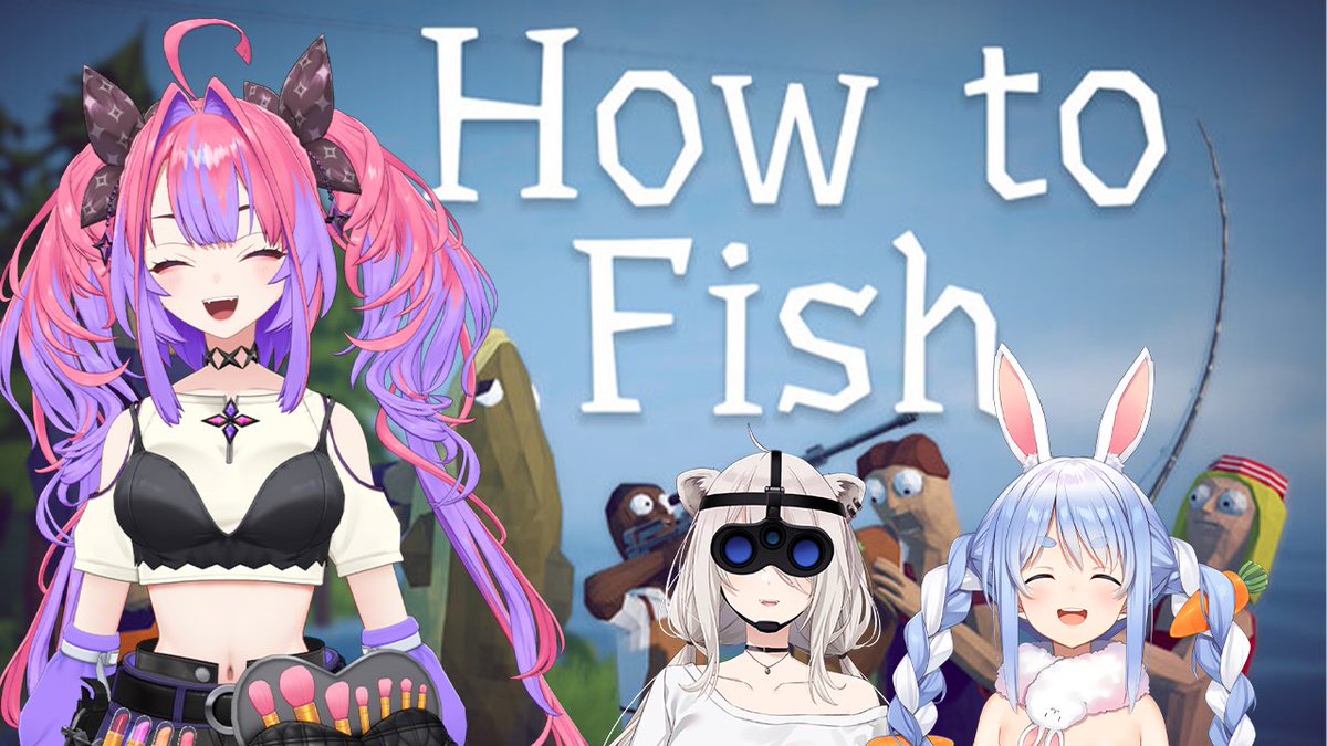 kikiraravivi's tweet photo. 💖⋱このあと21時から⋰💖

／
【How to Fish】
ぺこら先輩ぼたん先輩とおバカ釣りゲームやる！🎣
＼

ヴィヴィ初釣りゲーム！！！！！
たのしみ！！！！！

#ヴィヴィライブ 

〖待機所〗
https://t.co/tG89mFmKDm https://t.co/zoK0bjyFk0