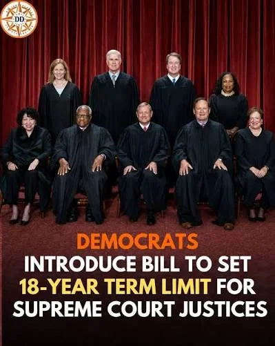 YourAnonNews's tweet photo. No one should have a lifetime appointment. The people should decide who is on the court, not the president. 4 year term limits. https://t.co/eS6rOtd443