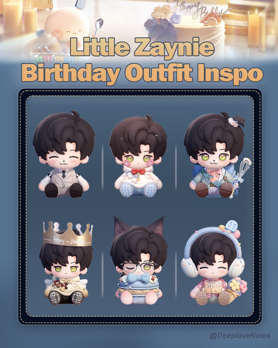 DeeploveNo36688's tweet photo. ❄️Zayne’s Birthday Plushie: Outfit Tips &amp; Mini-Game Notes

Put together a quick guide for Zayne’s birthday plushie, including how to unlock the different outfits and a few mini-game tips.
Hope it helps if you’re working on the decorations!
Happy birthday, Zayne! 🎂
#Zayne https://t.co/cJqmFsaS8M