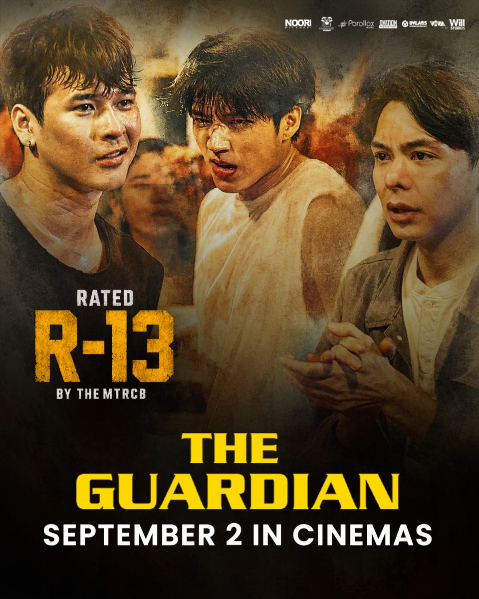 VIVA_Films's tweet photo. Get your chance to see this Korean-Filipino cinematic action event 𝗢𝗡 𝗧𝗛𝗘 𝗕𝗜𝗚 𝗦𝗖𝗥𝗘𝗘𝗡! 

THE GUARDIAN directed by Jeong Jang-Hwan!

𝗦𝗘𝗣𝗧𝗘𝗠𝗕𝗘𝗥 𝟮 exclusively in cinemas!

#TheGuardianMovie #NAMWOOHYUN #WilbertRoss #AshtineOlviga #EricEjercito #YassiPressman https://t.co/zbvCOwYXEx