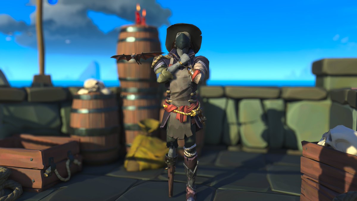 VIPooer's tweet photo. The scarecrow 🦇🦹

Theme: Super Villain

#StyleOfThieves @SeaOfThieves https://t.co/u0g5iAQQ8V