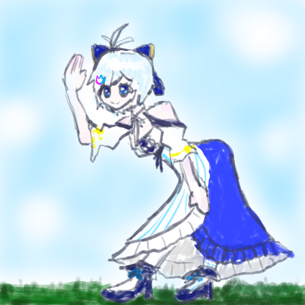 hotate00000000's tweet photo. このくらいの解像度のシロちゃんをたくさん描きたい https://t.co/KJ1QnomqIO
