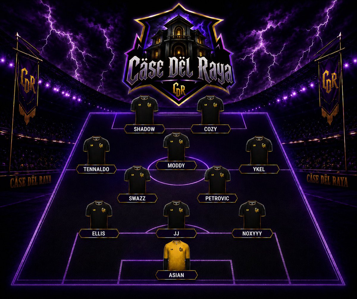 casadelrayaa's tweet photo. VPG MATCH DAY 14
LINE UP

@OfficialVPG @VPGEurope @VPGEurope @VPGUK https://t.co/rE8y2tMoog