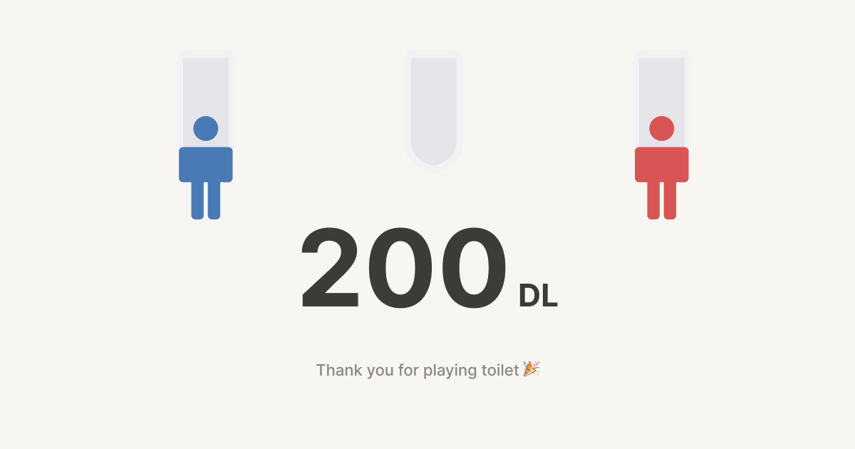NAGAMES_io's tweet photo. toilet just hit 200 downloads 🚽🎉 Thanks for playing! 
v1.2 is cooking behind the scenes... stay tuned 👀 
#toiletgame 🚽♟️ https://t.co/LXj3AHvOow