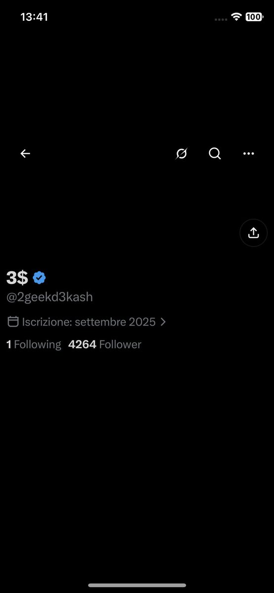 ceo0fdrilla's tweet photo. Glocky dopo aver cambiato  la foto profilo  su ig ha cambiato anche quello del suo account su X, anche in questo caso utilizzando un’immagine completamente nera. 📲⚫️ https://t.co/Av48D6xrXC