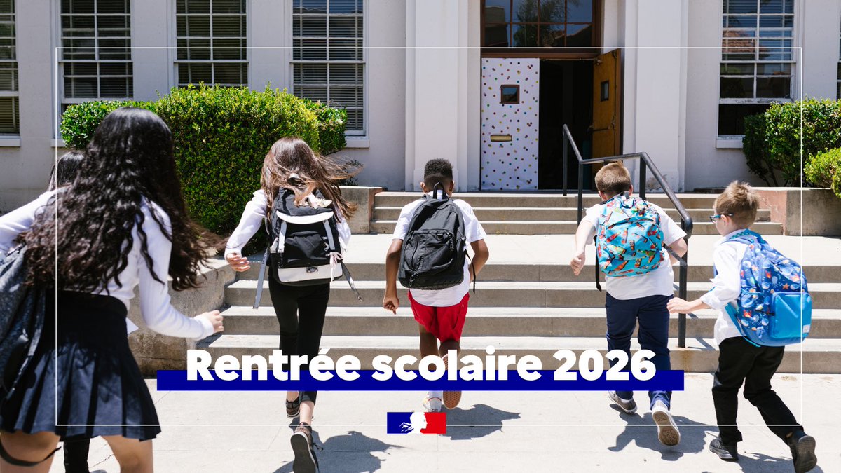 Image de Préfet de l'Eure - #Rentrée2026 | 🎒 Ce 01/09, 104 857 élèves font leur rentrée dans l’#Eure ! 📚

Le préfet et les ser