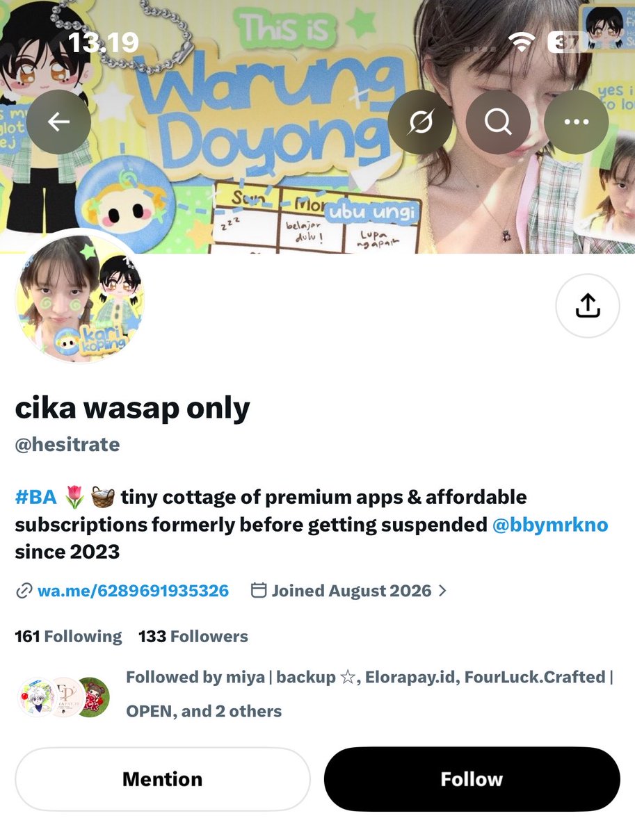 sophisorne's tweet photo. 🚨 IMPORTANT NOTICE / PLEASE RT 🚨

teman timun, aku mau kasih BIG reminder terkait akun yang aku gunakan untuk segala keperluan BA. akun yang AKTIF &amp; RESMI aku gunakan hanya: @ sophisorne @ redbumll @ cakueii @ jyeore @ mwerje

mohon banget diperhatikan supaya nggak ada yang— https://t.co/A3fCb4RmFE