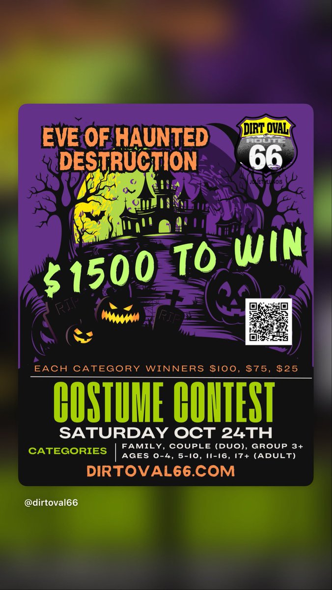 dirtoval66's tweet photo. Get those costumes ready for EVE OF HAUNTED DESTRUCTION on October 24th! https://t.co/okelmsqG4U