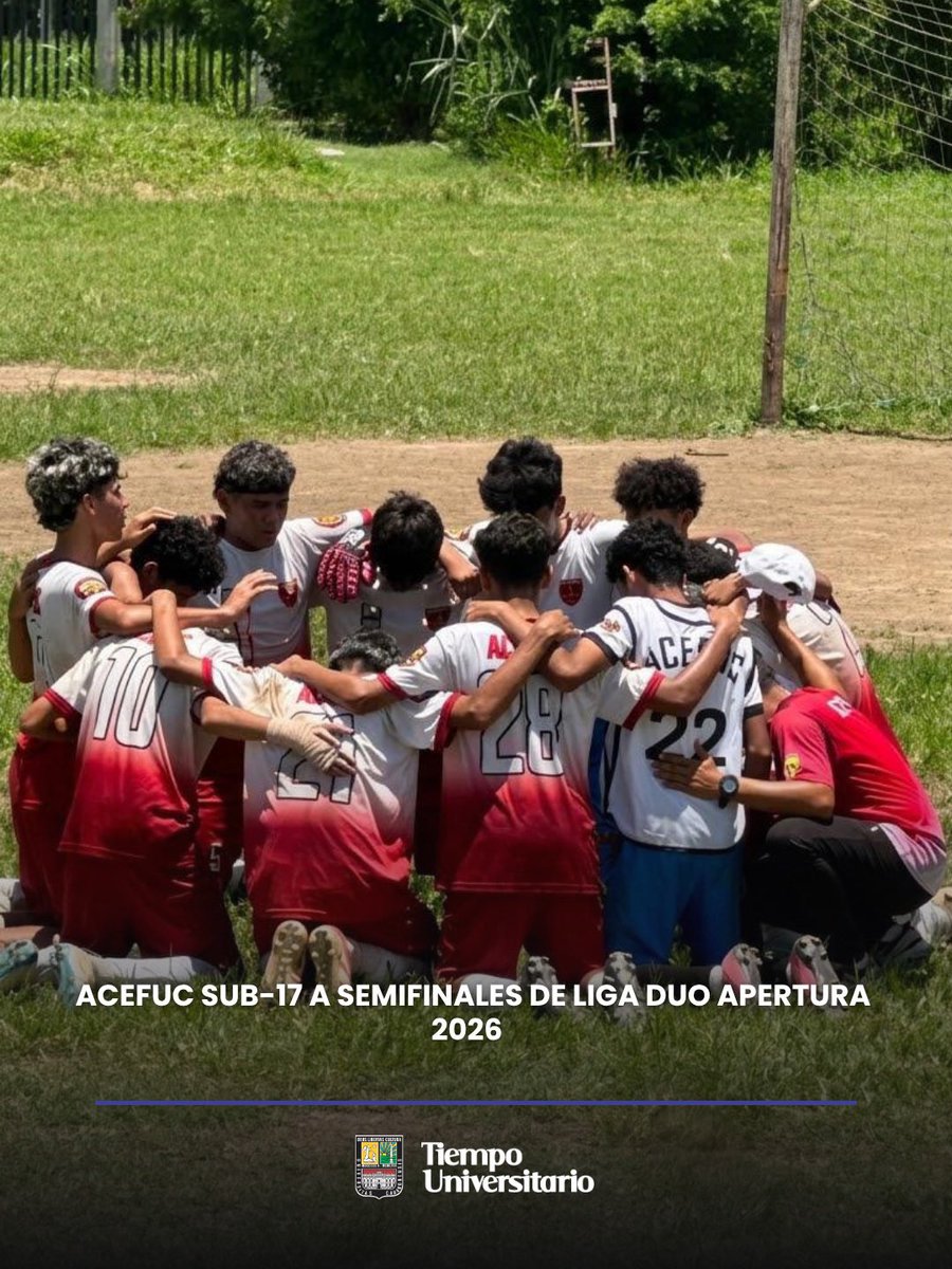 UCarabobo's tweet photo. #Deportes AcefUC Sub-17 en semifinales de Copa Duo Apertura 2026 || Después de electrizante ronda de tiros penales.

https://t.co/REjER8lXre https://t.co/o6uUFNn0bP