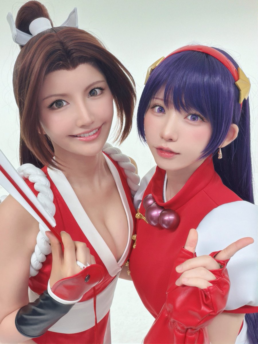enako_cos's tweet photo. 『King of Fighters'98 Infinite Fighting』
リリース発表会に麻宮アテナのコスプレで出演しました！

そしてこの度、「KOF98IF」公式コスプレイヤーに就任いたしました🌟
作品の魅力をたくさんお届けできるよう頑張ります！
#KOF98IF https://t.co/0Kk4zUE9a1