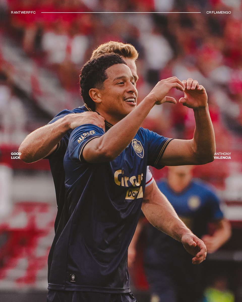official_rafc's tweet photo. Anthony Valencia (23) verlaat RAFC en gaat aan de slag bij CR Flamengo, een Braziliaanse topclub die momenteel tweede staat in de competitie. Valencia speelde vier seizoenen bij ons en maakte Den Dubbel mee. Alles samen kwam hij 84 keer in actie en scoorde hij 13 doelpunten.

Muchas gracias, Anthony, y ¡mucho éxito en Brasil! 🙌