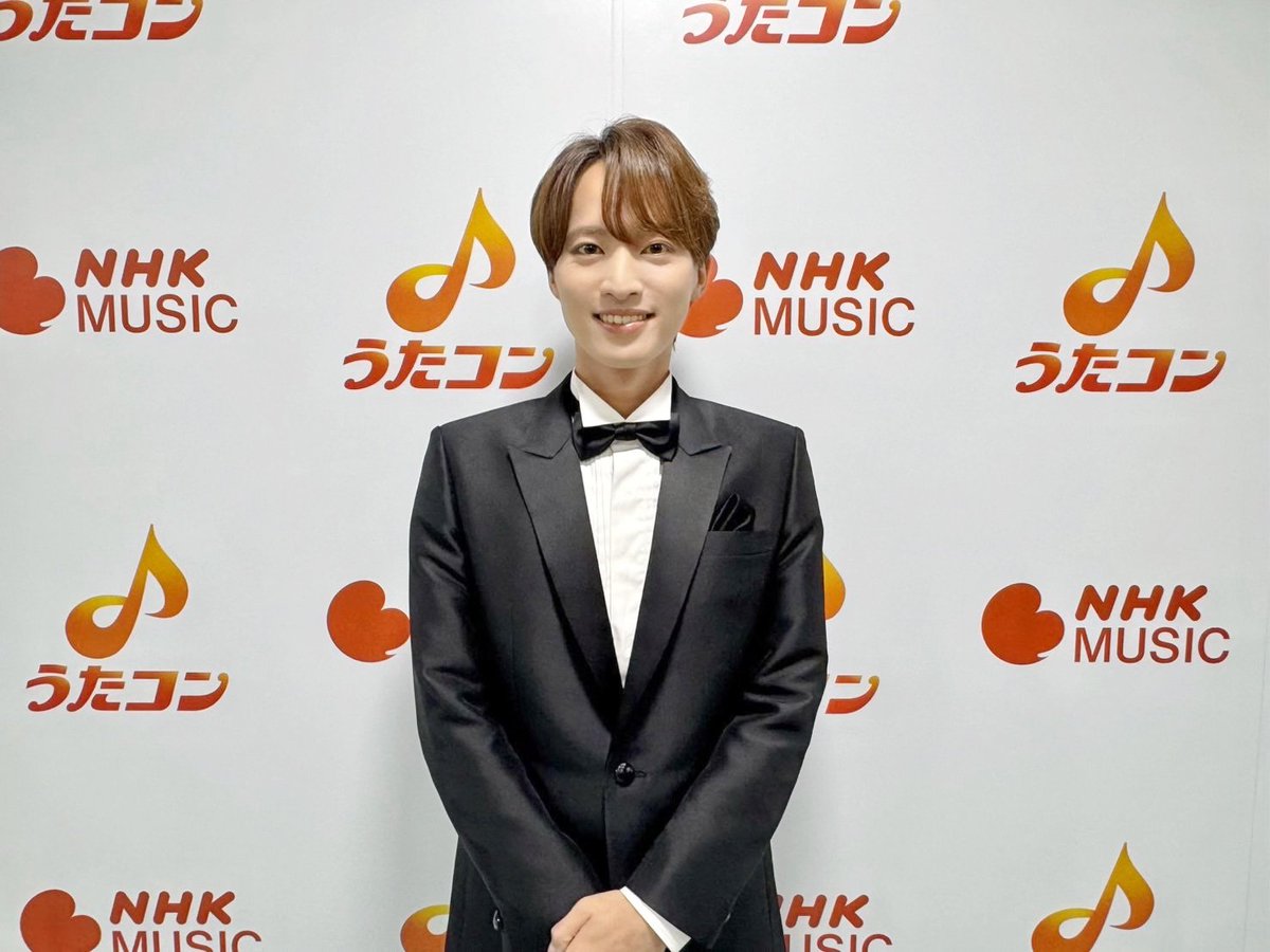 teichikuenka's tweet photo. 【#青山新】
ご視聴ありがとうございました★

今夜の「#うたコン」に出演しました！「無錫旅情」のカバー如何でしたでしょうか？#NHKONE では9/8(火)20:42まで見逃し配信をお楽しみいただけます♪リアルタイム視聴が難しかった方も期間中にアクセスしてご覧ください★
https://t.co/wWxyFGG5TJ https://t.co/Ay9N5G0OEZ