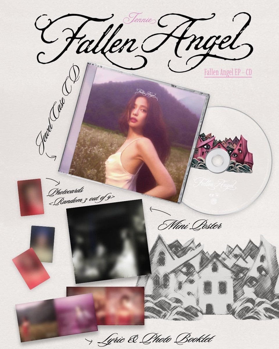 dwiluvitasari99's tweet photo. ‼️OPEN PO JENNIE - FALLEN ANGEL WITH POB WITHMUU/EVERLINE‼️
🇮🇩 est bersih ina
💲harga naik atau turun tergantung berat dan tax
❌️ exc packing dan admin
✅ Open Cicilan DP
🕰️ Close PO: 25 September 2026
#wts #preorder #jennie #fallenangel #POB #album #GrupOrder #girlgrup #kpop https://t.co/9W2MBfnbfk