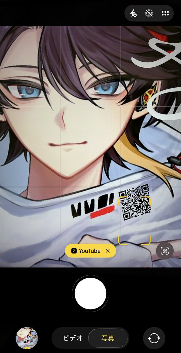 333sa_chan's tweet photo. 新衣装の首元のQRコード読み込むと明那のYouTubeチャンネルに飛べるの作り込みがすごい！！ https://t.co/hh2gy3AZki