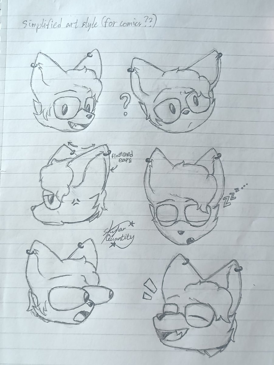 skylarquantity's tweet photo. GO MY SIMPLIFIED FURSONA!
Trying a more comic-friendly art style ^^ https://t.co/b8qgI2sis5