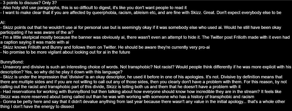 CascadeIsFrozen's tweet photo. Now that I've woken up enough, I've read through the apology again and have dissected my opinions on it, brace yourself it's a long read, but at least it's got paragraphs https://t.co/9H5ktinXZZ