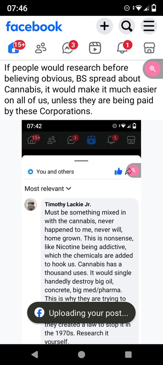 Jr1101073Jr's tweet photo. People believing Corporate Cannabis propaganda. https://t.co/CjL7VL3gjD