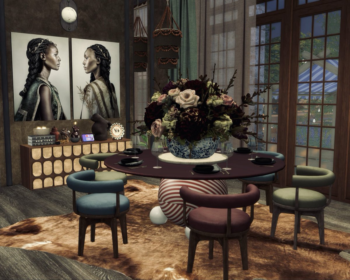viilotusbloom's tweet photo. Finished decorating their new home🙀 
#thesims4 #decor https://t.co/8BlevlJVBS