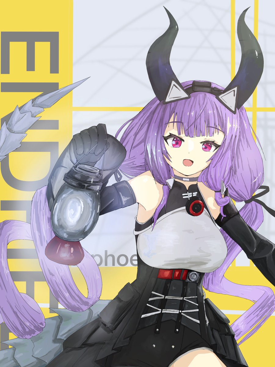 10p1n's tweet photo. #ArknightsEndfield‌ #Endfield‌ 
#エンドフィールド‌ 
ティフォロス祈願絵 https://t.co/g7VNBJrNE3