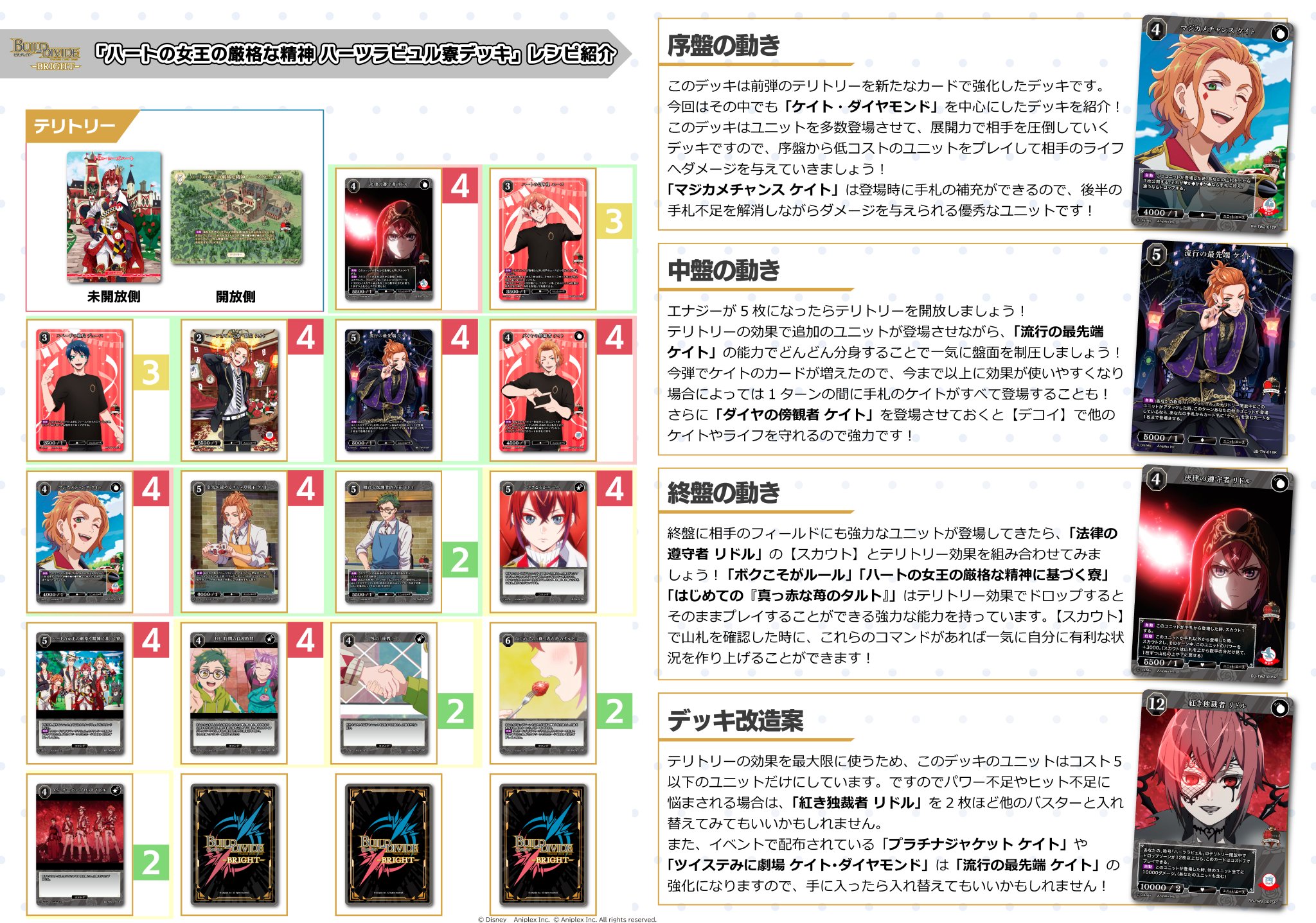 ビルディバイド　カミーリア　デッキパーツ TCG「ビルディバイド」【公式】 auf X: „📢公式おすすめデッキ